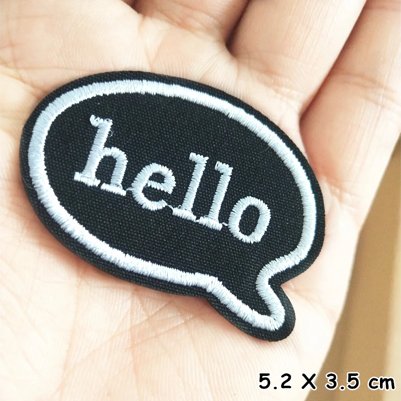 CX11 Модные DIY мультфильм рукописные слова патч вышитые Симпатичные значки хиппи железа на детские нашивки для наклейки для одежды 26 стиль - Цвет: CX11