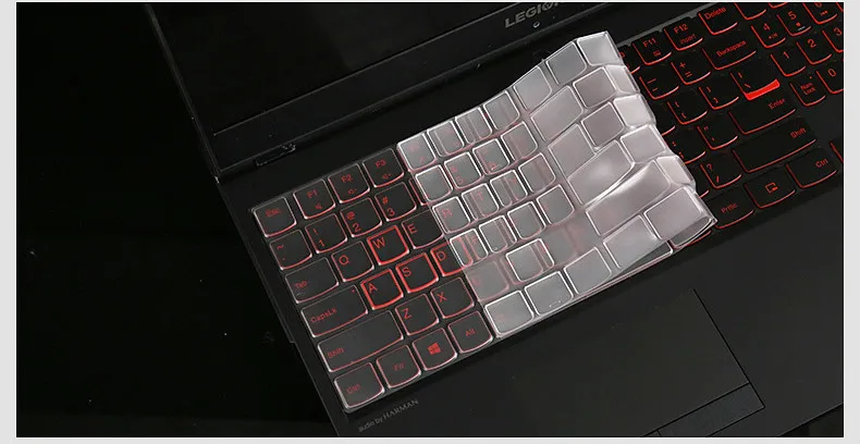 ТПУ чехол для клавиатуры ноутбука Lenovo Legion R720 Y720 Y540 Y530 Y520 Y730 Y740 (17 дюймов) Y7000(15 Y9000
