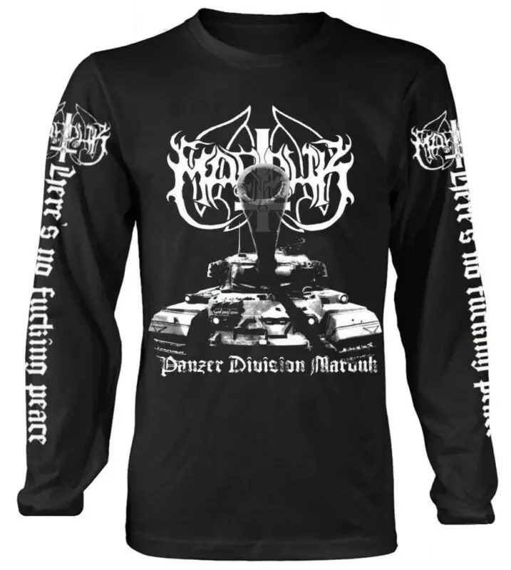 Marduk 'Panzer Division' Long Sleeve Shirt - NEW &ampamp OFFICIAL |