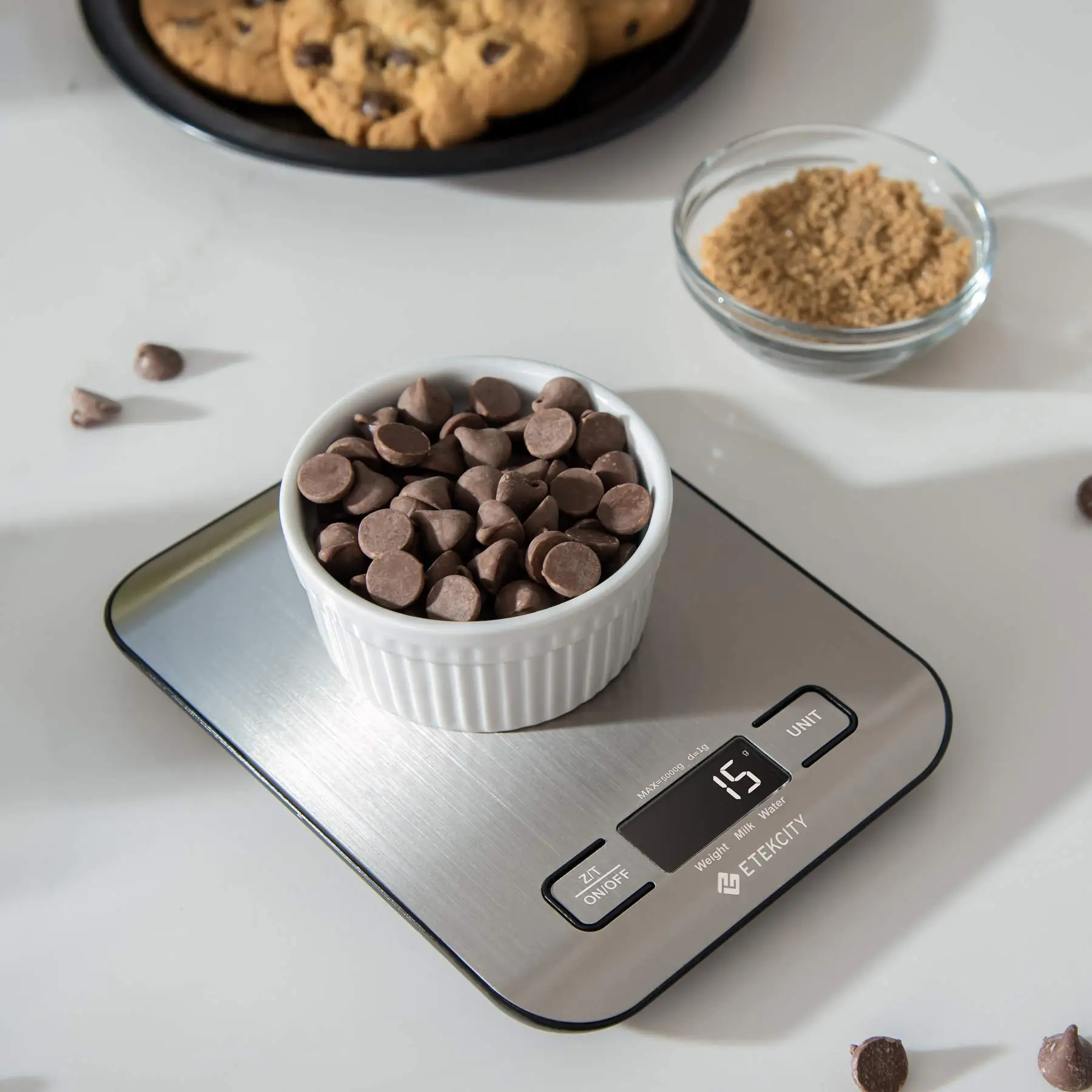 

10kg/1g Household Kitchen Scale Electronic Food Scales Diet Scales Measuring Tool Slim LCD Digital Electronic Weighing Scale XNC