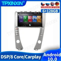 128gb android 10 0 for lexus es 2006 2012 car radio accessories multimedia video player navigation gps auto 2din 2 din no dvd