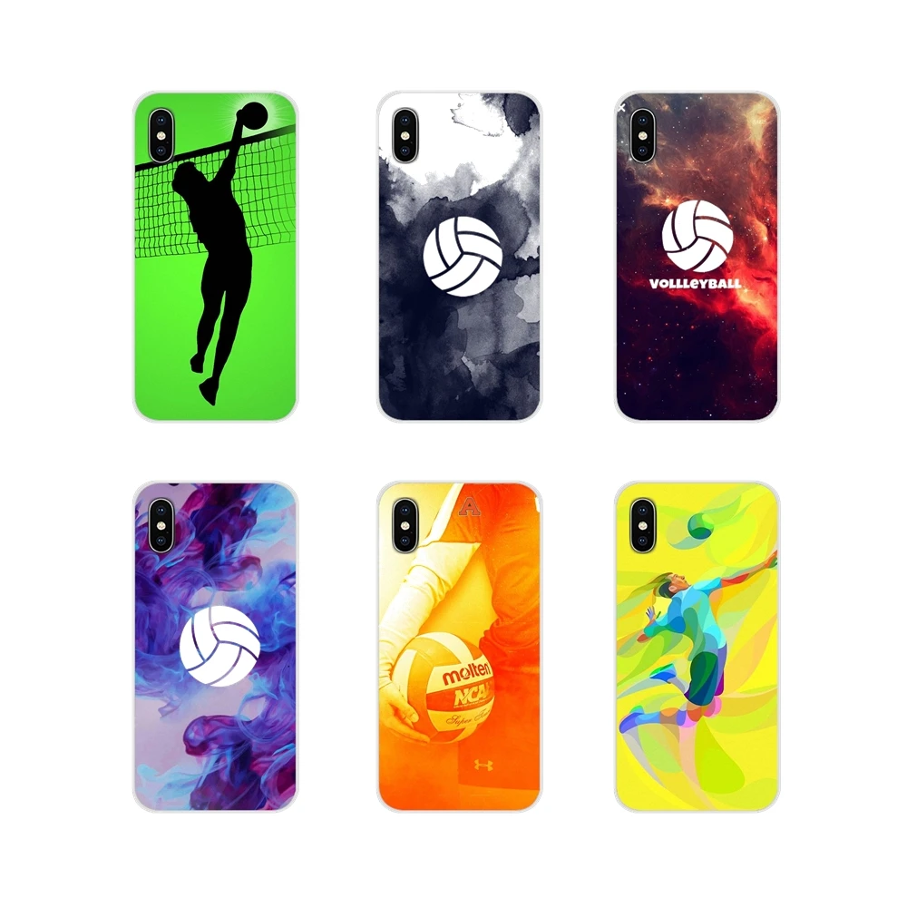 Прозрачный мягкий чехол для любителей спорта волейбола Huawei Nova 2 3 2i 3i Y6 Y7 Y9 Prime Pro GR3