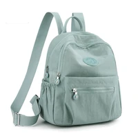 2021 new fashion lightweight travel bag large capacity backpack female simple and versatile backpack