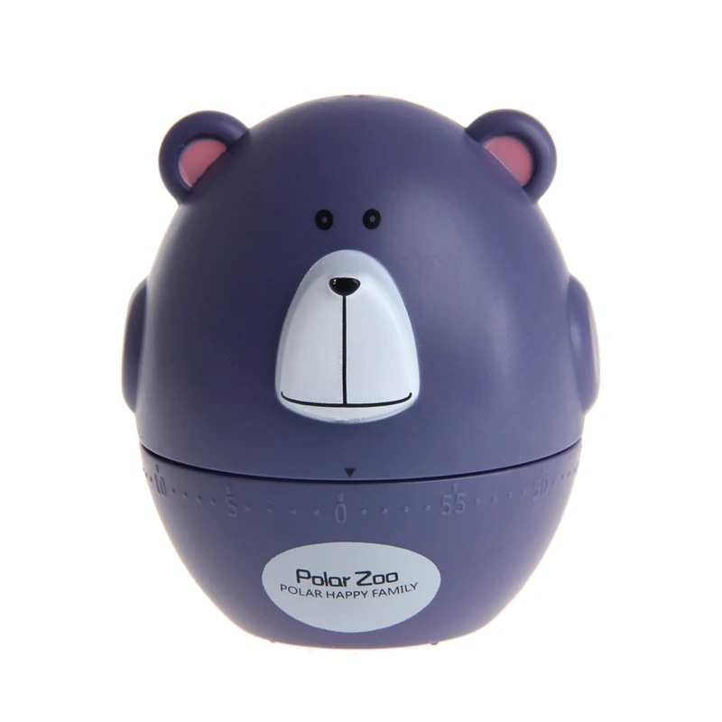 Медведь Корова таймер механический Заводной 60 минут кухонный гаджет Новинка