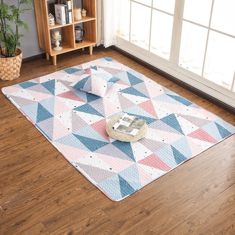 

Living Room Bedroom Carpet Crawling Tatami Floor Mat Sofa Cushion Household Decorative Products Exquisite Non Slip Floor Mat