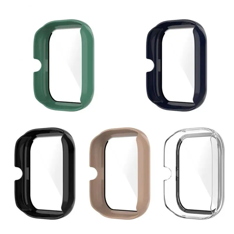 Защитный чехол для смарт-часов AMAZFIT GTS2mini из поликарбоната и закаленной пленки |