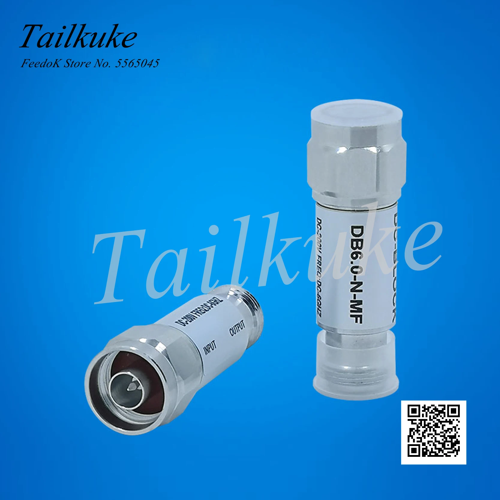 

N Type DC Blocker DC Blocker Blocker DC BLOOK 6G Power 2W 5W 3G Optional Customization