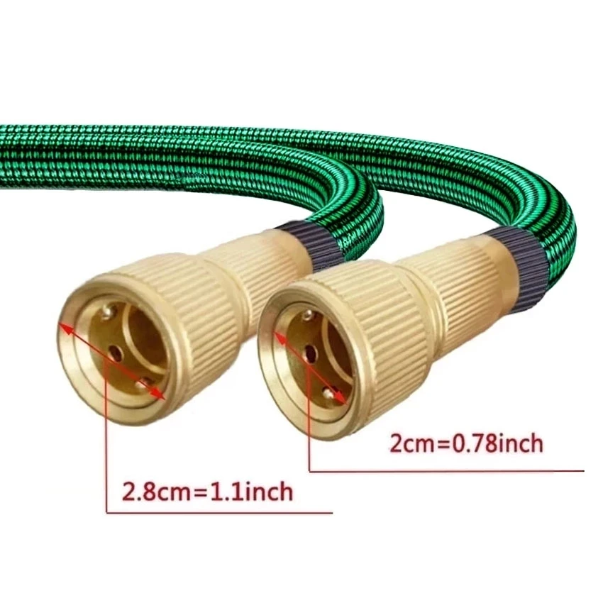 Садовый шланг высокого качества гибкий для полива сада двойной латексный