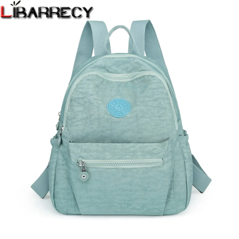 

Fashion Summer New Style Women's Backpack Soild Color Designer High Quality Oxford Fabric Ladies Travel Backpack Bolsos De Mujer