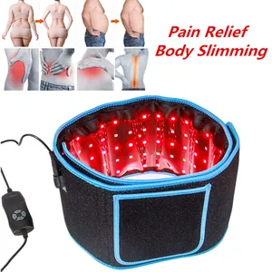2021 new red infrared light therapy belt for pain relief near infrared light therapy body slim wearable wrap devices free global shipping