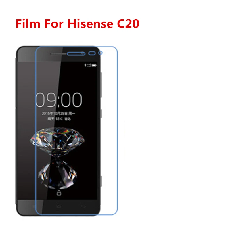 1/2/5/10 шт. ультратонкая прозрачная защитная пленка для HD ЖК-экрана с тканевой пленкой для очистки Hisense C20.