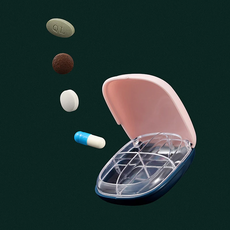 

1PCS Fashion Portable Nordic Style Pill Box Tablet Pillbox Dispenser Medicine Boxes Dispensing Medical Kit Organizer