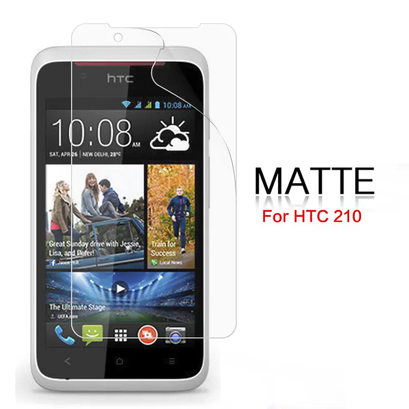 Антибликовая матовая пленка для HTC Desire 12 200 102E 210 400 500 510 516 526 530 630 700 D300 A9 A9s HD