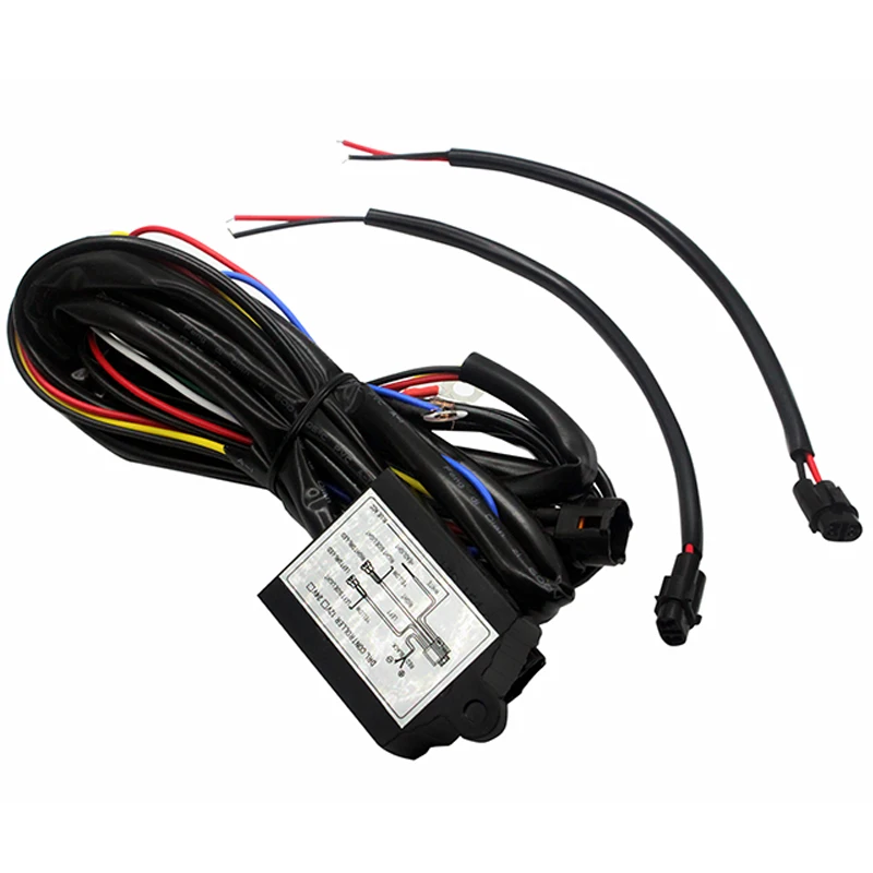 SELYNDE Car LED Daytime Running Light Strobe Dimming Function DRL Controller Auto Relay Harness Dimmer On/Off 12-18V
