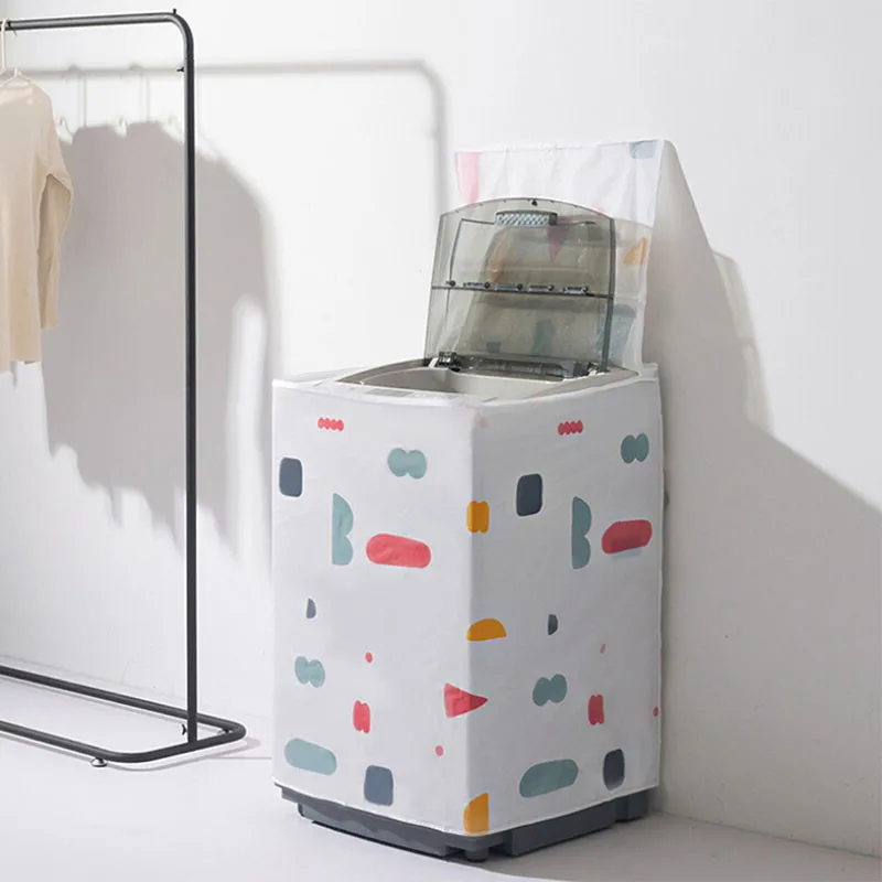 Водонепроницаемый чехол для стиральной машины с цветочным принтом|Чехлы машины|