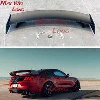 High Quality CARBON FIBER REAR WING TRUNK LIP SPOILER FOR FORD MUSTANG 2015 2016 2017 2018 2019 2020 GT500