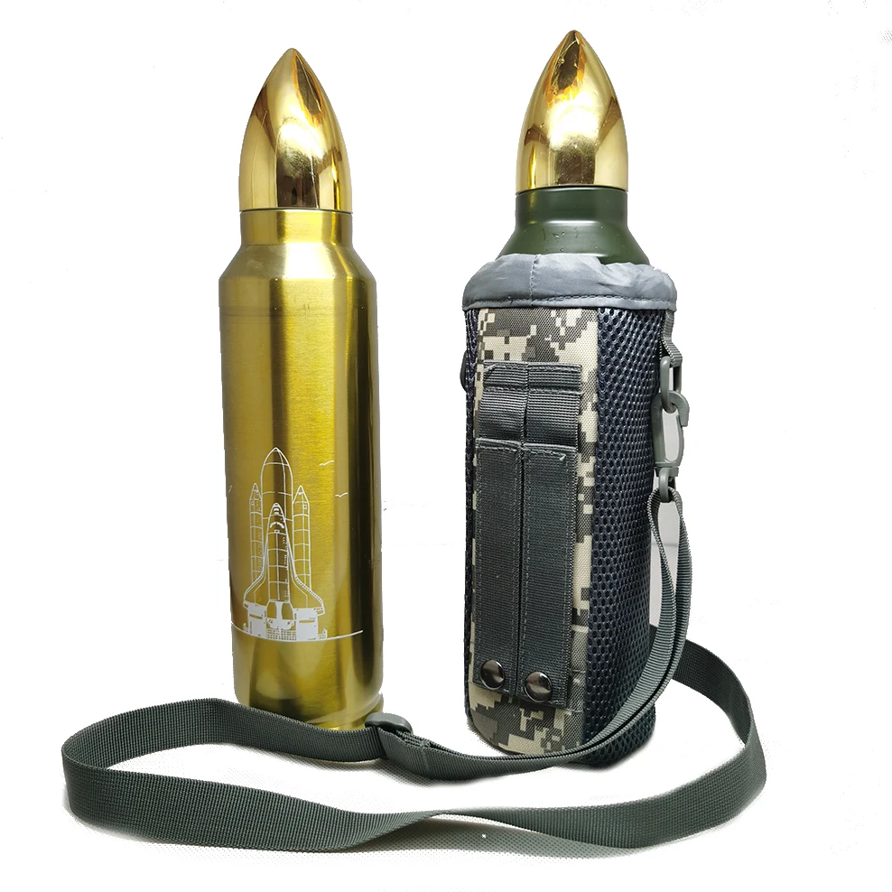 

Термос из нержавеющей стали 1000, 304 мл, с камуфляжным мешком