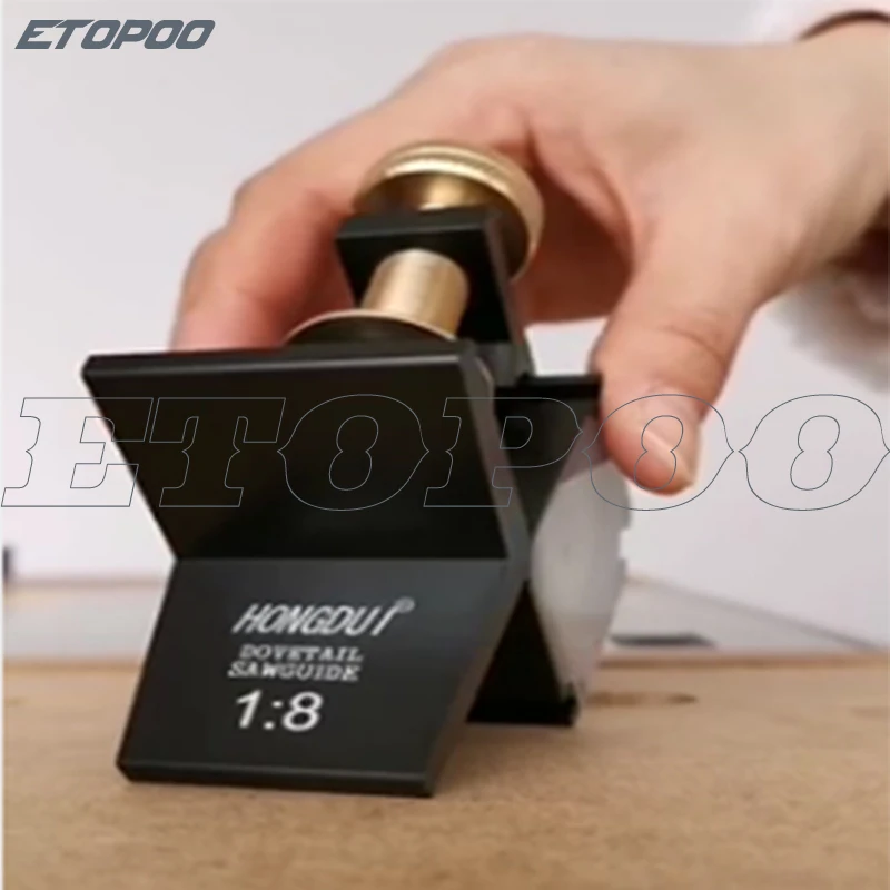 Регулируемый измерительный прибор Ласточкин хвост 1:4 1:6 1:7 1:8 90 градусов магнитный