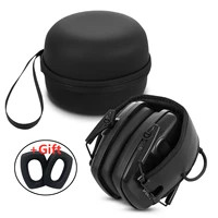electronic shooting ear protection sound amplification anti noise earmuffs case professional hunting ear defender outdoor sport