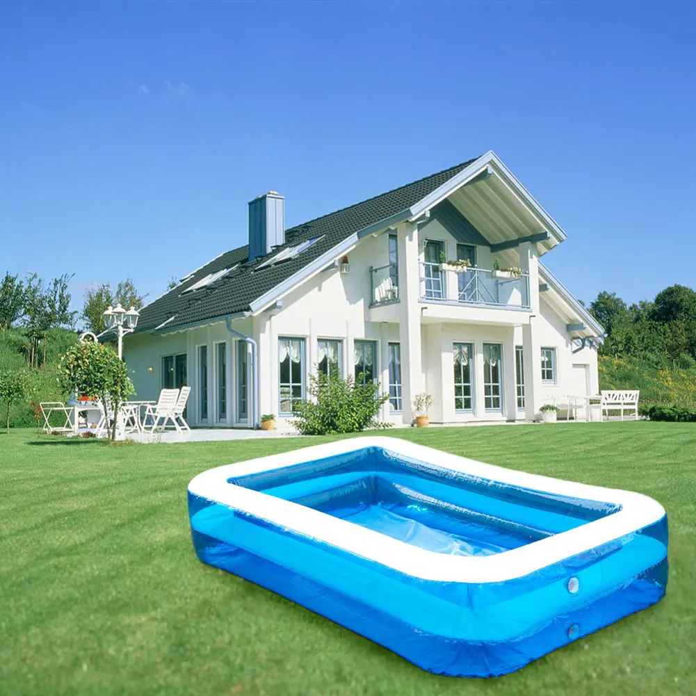 

Swimming Pool Cover Cloth PE Tarpaulin Large Size Swimming Pool Rectangle Ground Dustproof Floor Mat For Outdoor Villa Garden