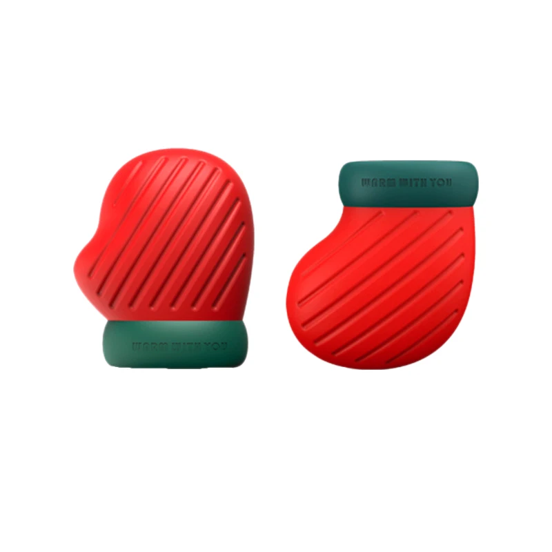 Силиконовая теплая сумка для горячей воды Рождественский термофон милая