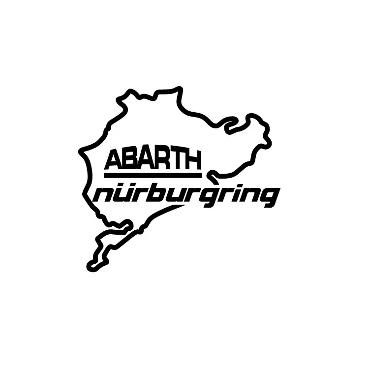 Стикер Нюрбургринг Спорт гоночный тело наклейка в виде окна JL Италия клей стикер