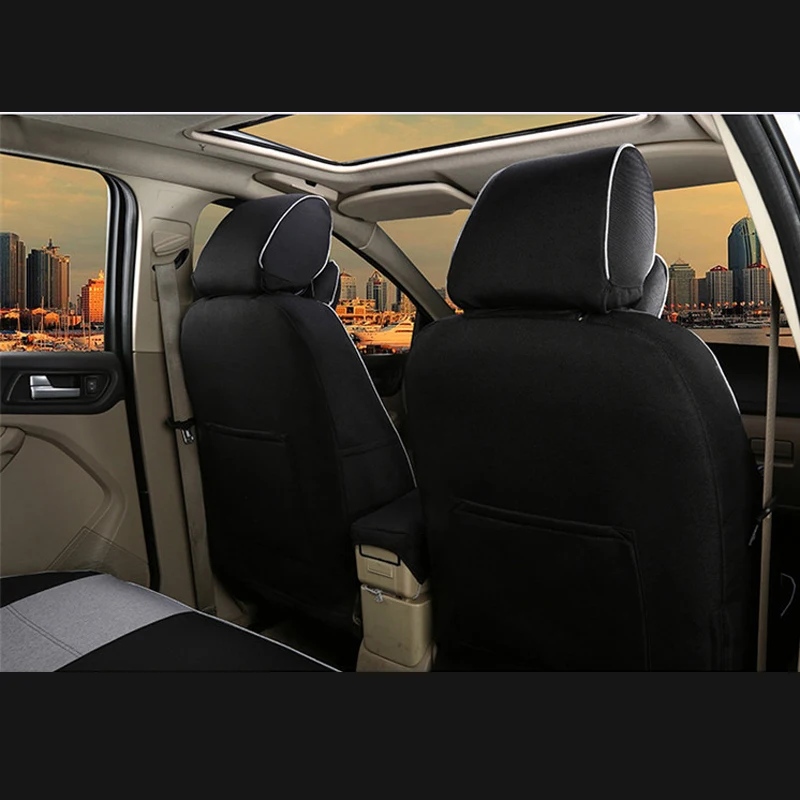 AutoDecorun Custom Seat Cover Set for Renault Captur Car Styling Accessories Linen Cars Cushion Supports Protection | Автомобили и