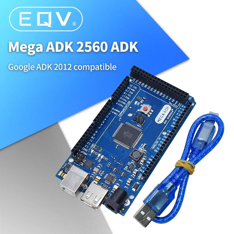 Материнская плата Mega 2560 R3 16AU 2012 Google Open ADK (для совместимой модели ATmega2560 + USB