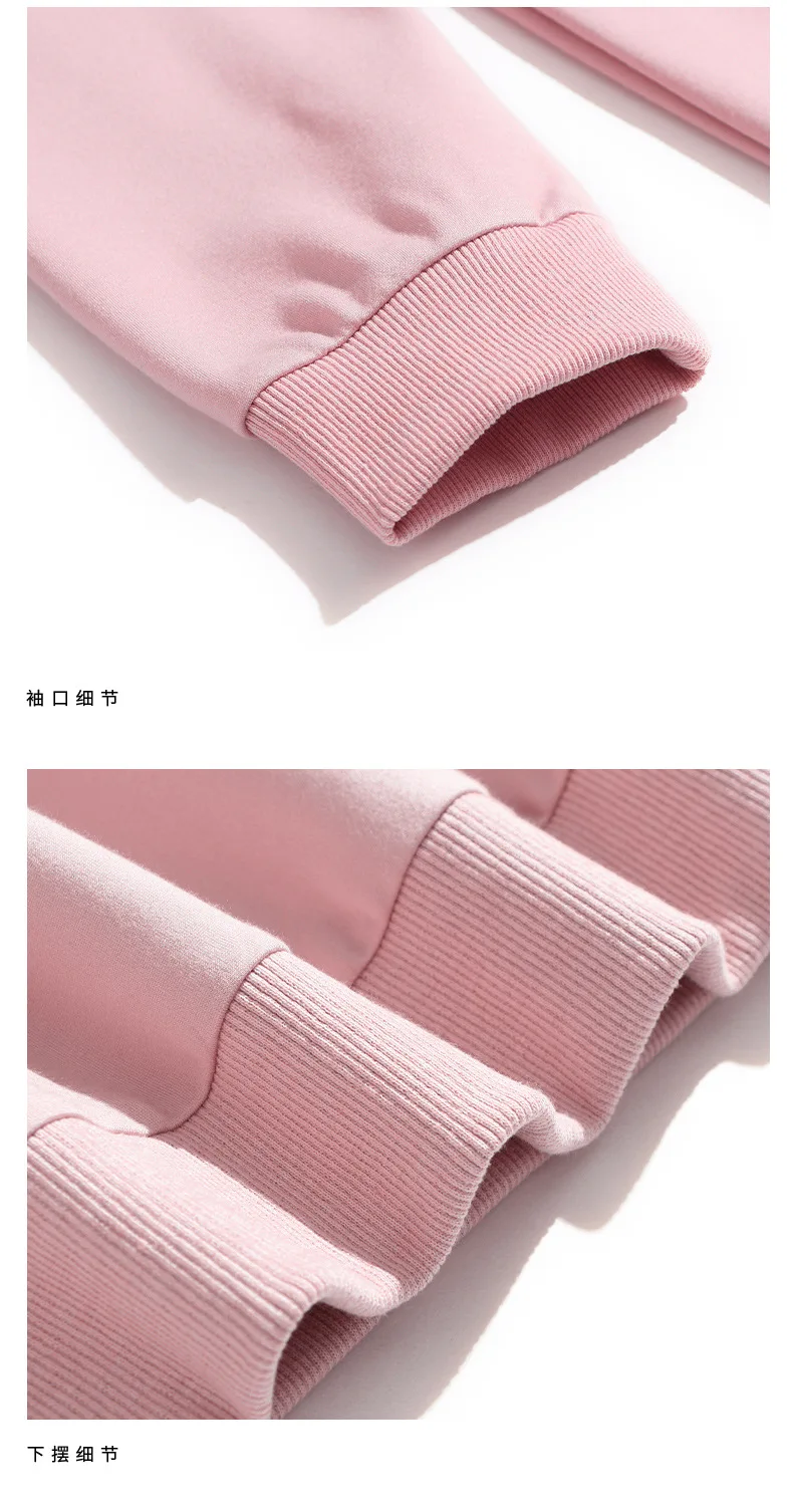 

Sweater Women Spring 2021 New Solid Color Round Neck Short Print Loose Long-Sleeved Middle-Aged Mother Jacket Y129