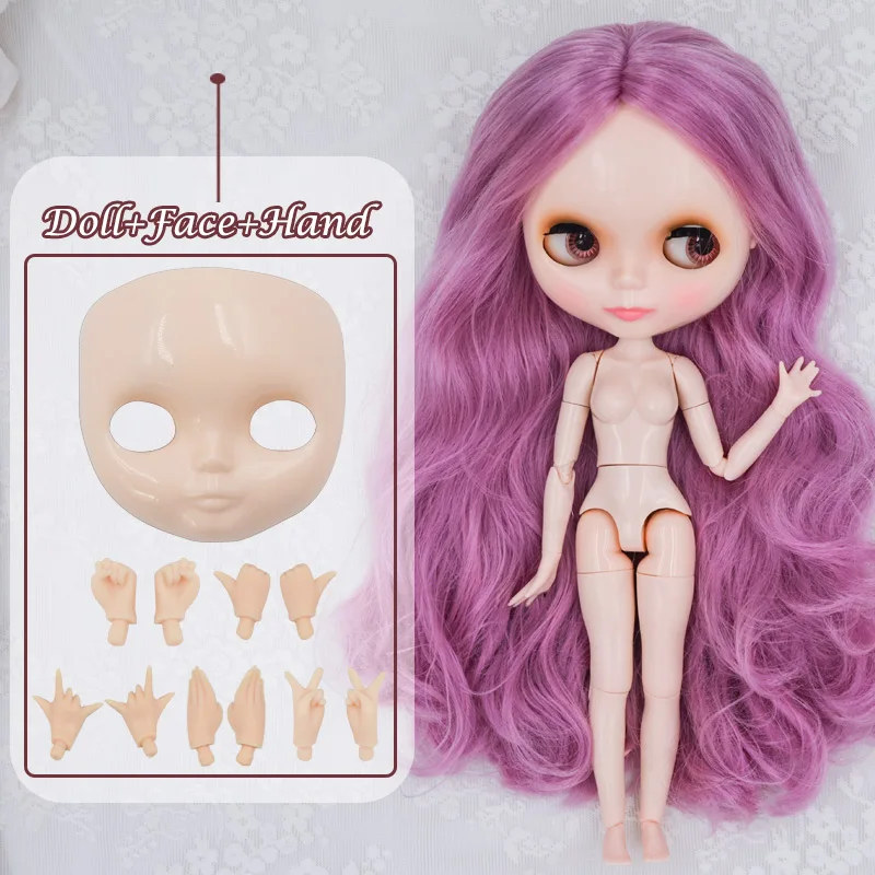 Neo Blyth кукла NBL Заказная блестящее лицо, 1/6 BJD шарнирная кукла Ob24 кукла Blyth для девочки, игрушки для детей FHNBL23