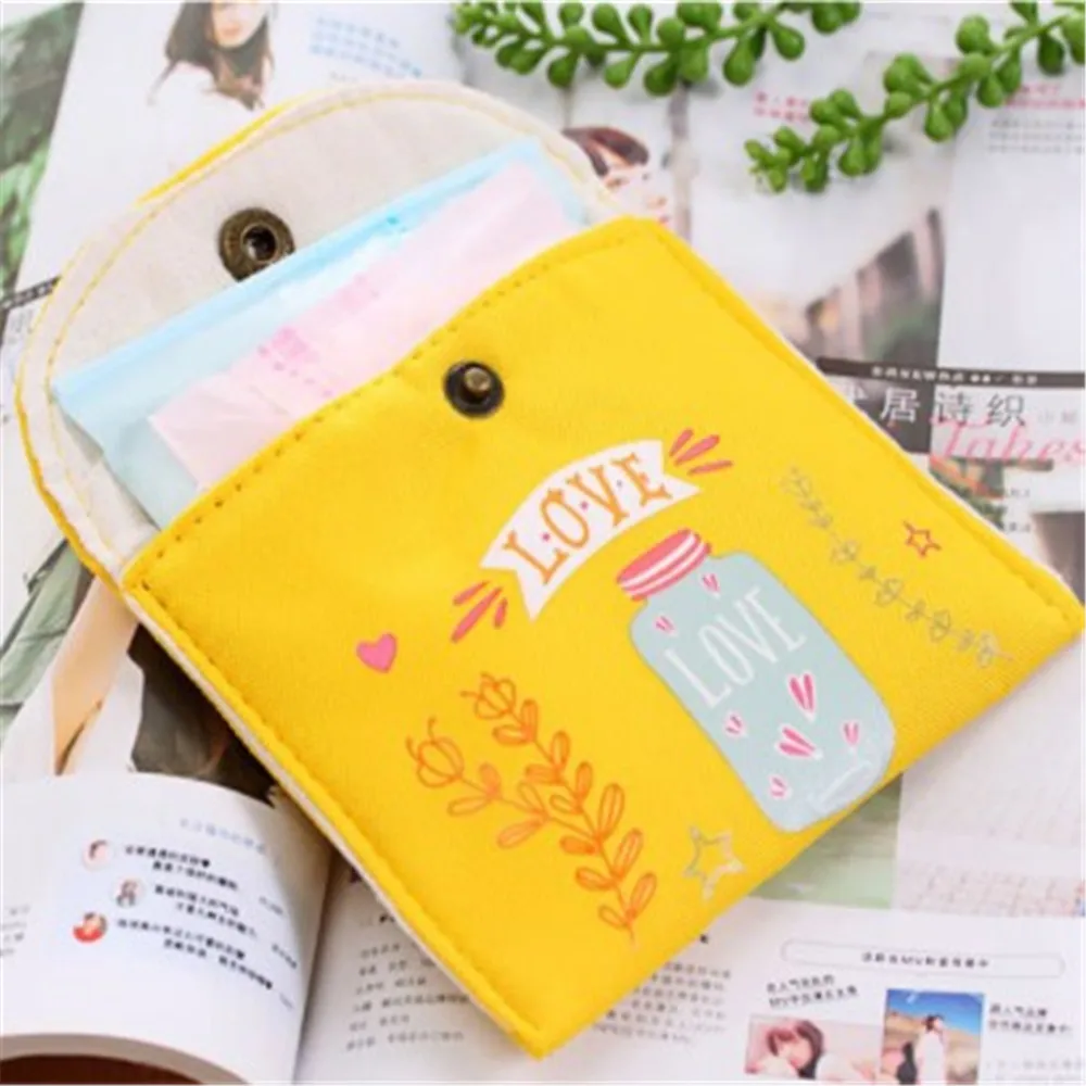 Холщовые гигиенические прокладки посылка сумки подгузник для девочек