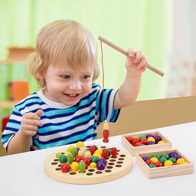 

Montessori Educational Wooden Toys Teaching Aid Clip Beads Training Children Early Childhood Education Educational Toys