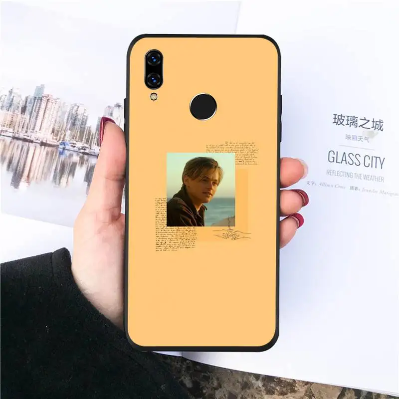 

Leonardo DiCaprio American actor Phone Case For Huawei honor Mate P 10 20 30 40 Pro 10i 9 10 20 8 x Lite funda coque