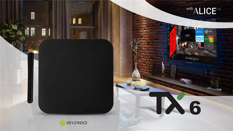 TX6 Smart Android 7,1 tv BOX 16G/32G/64G Allwinner H6 Quad core 2,4G+ 5G Dual Wifi BT 4,1 телеприставка 4K HD H.265 медиаплеер