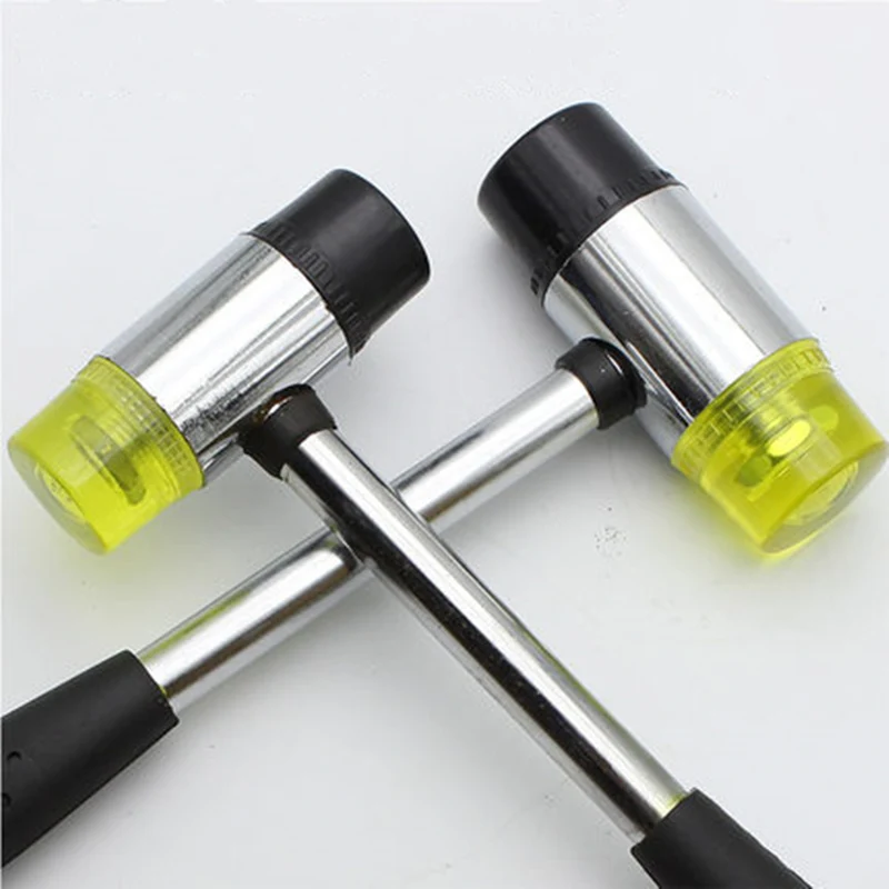 Многофункциональный съемный резиновый молоток Сменная головка молотка ручной