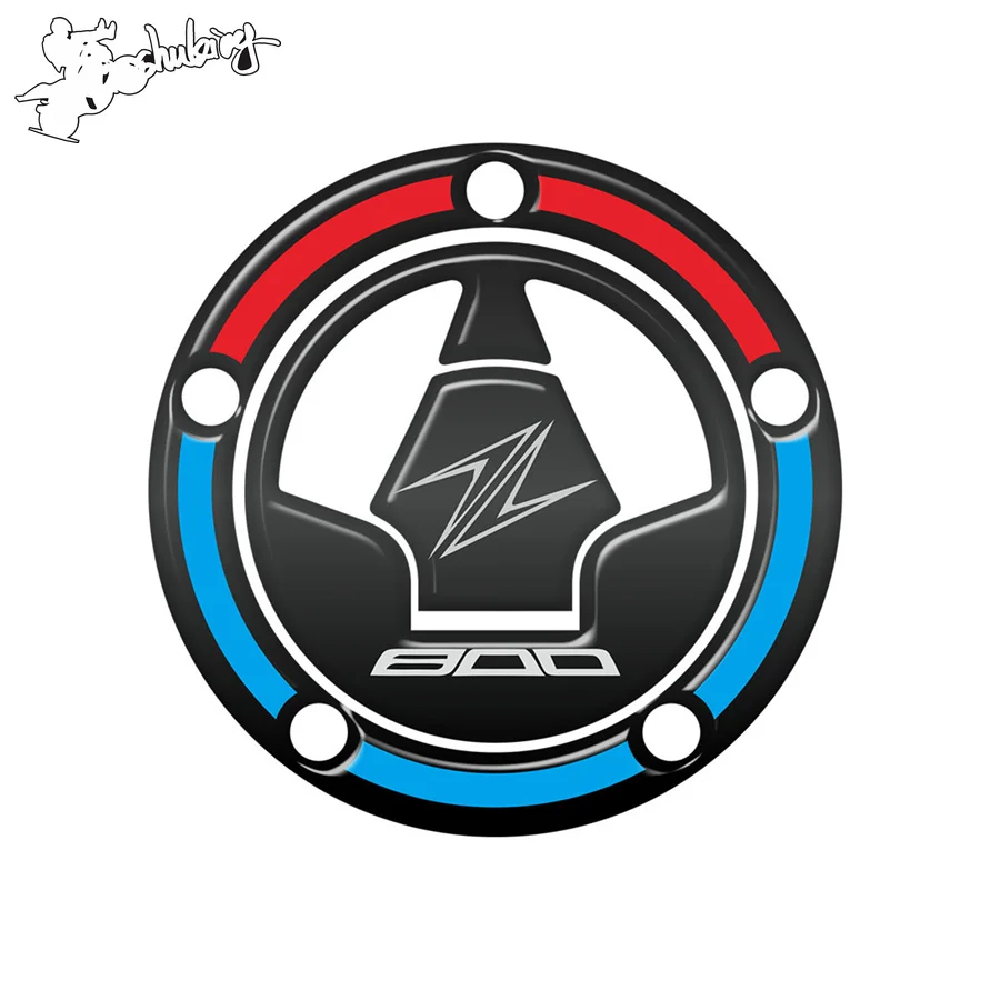 

3D Motorcycle Carbon Fiber Tank Oil Gas Cap Pad Filler Cover Sticker Decals Fit Z750 Z1000 Z800 Ninja Concours