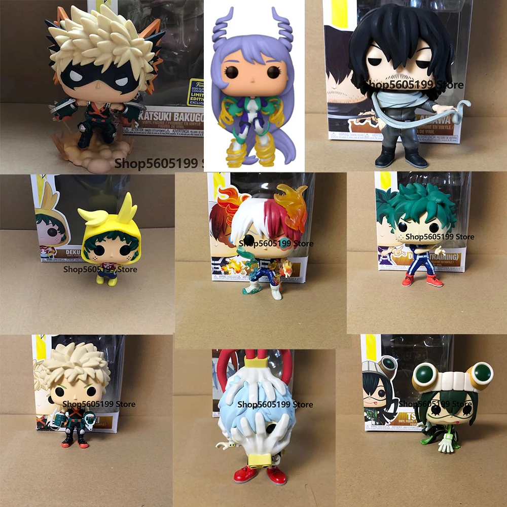 

POP My hero academia Katsuki bakuho Deku in Onesi ALLMIGHT DEKU MR.COMPERESS TODOROK with box Action Model toys for chlidren
