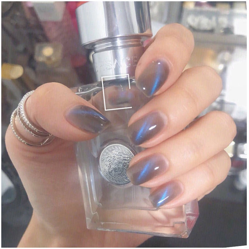 7 3 мл магнитный лак для ногтей с эффектом кошачий глаз голографический Хамелеон