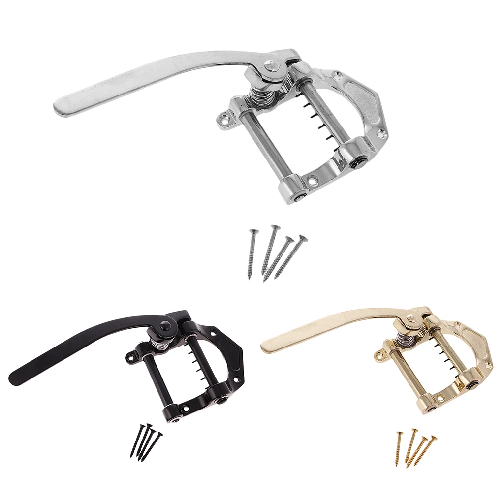 Винтажная гитара вибрато Tremolo Tailpiece Электрический Джаз аксессуар|Детали и