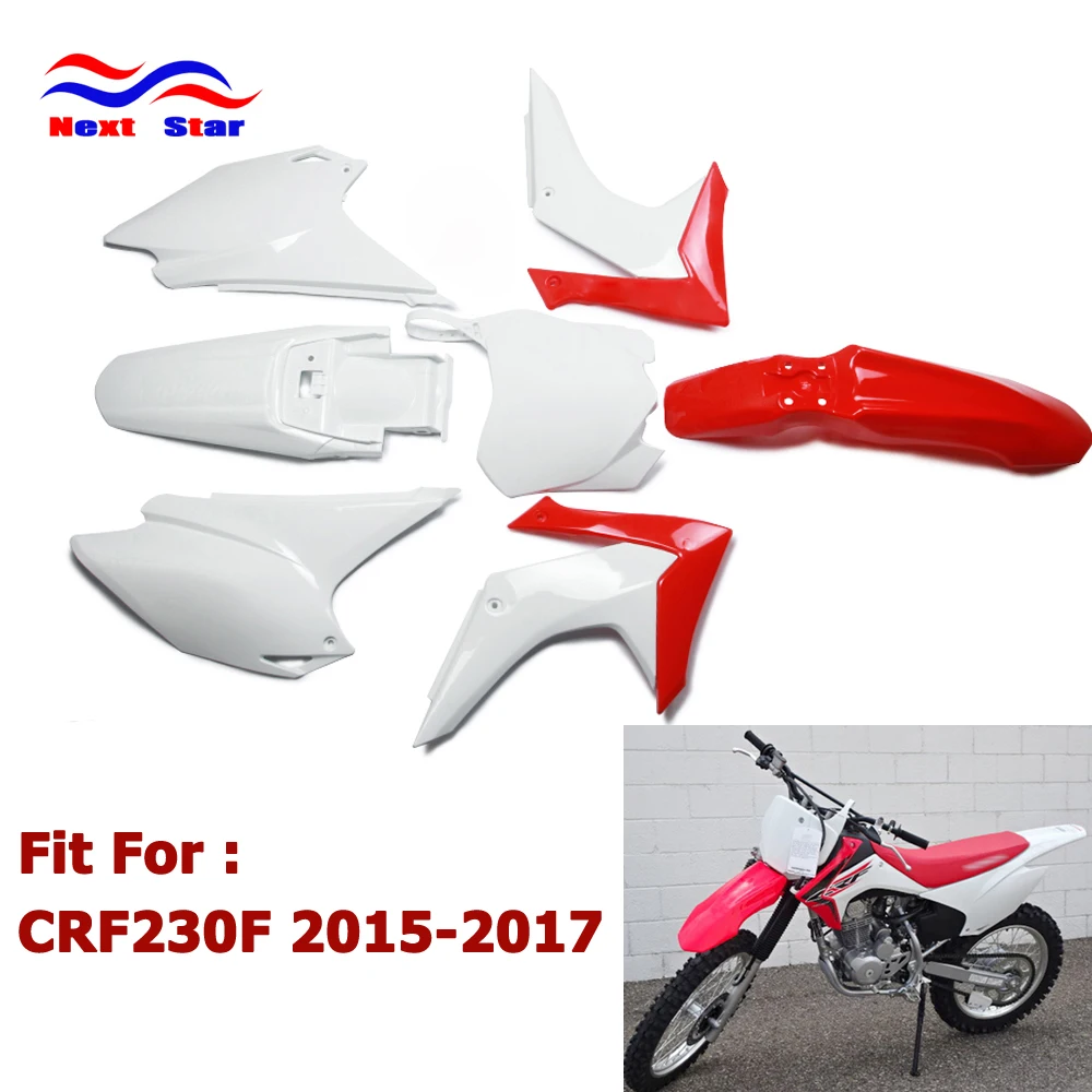 

Fairing Plastic Fender Body Kit For HONDA CRF230F CRF 230F CRF230 F 2015 2016 2017 Dirt Bike Off Road Motorcross Motorcycle