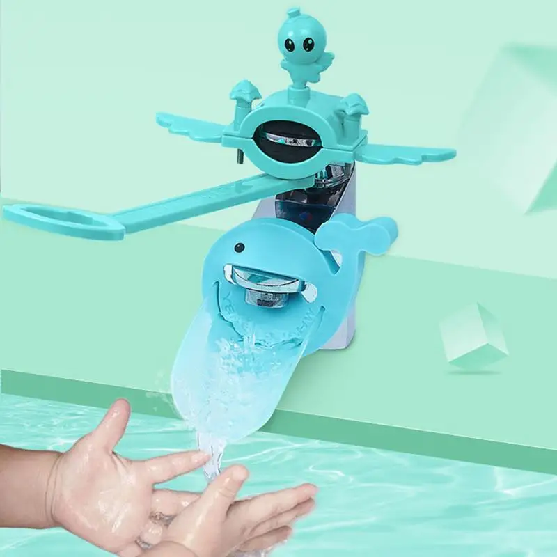 Кухни и ванной Мультфильм смеситель расширитель комплект для детей при мытье рук