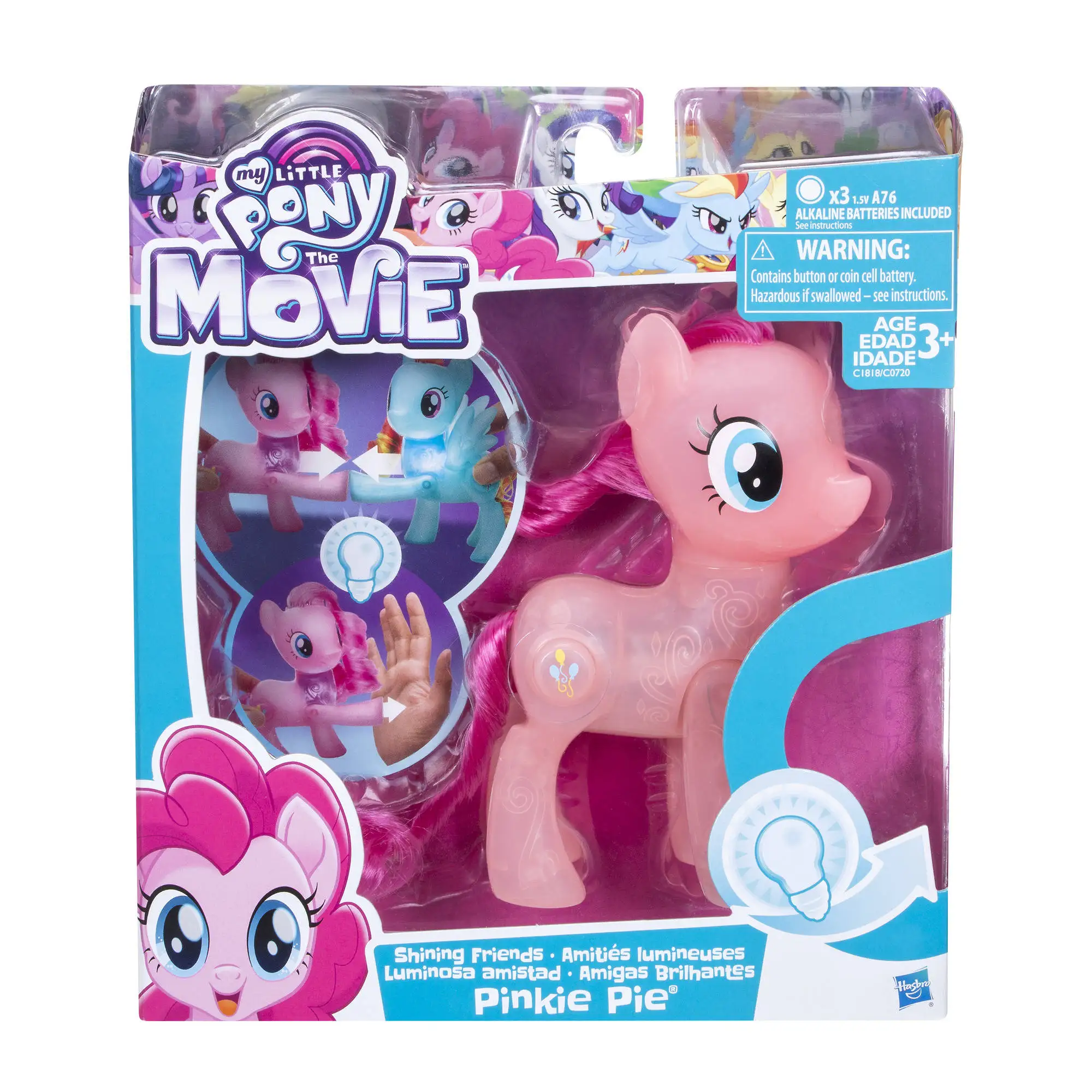 My Little Pony Friends Apple, радужная фигурка Пинки Рарити, игрушки для детей, подарок на день рождения для девочек, Bonecas