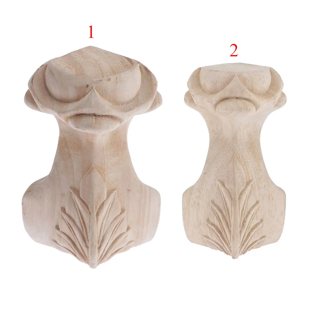 

European Style Carved Wood Furniture Legs Cabinet Feet Carved Replacements