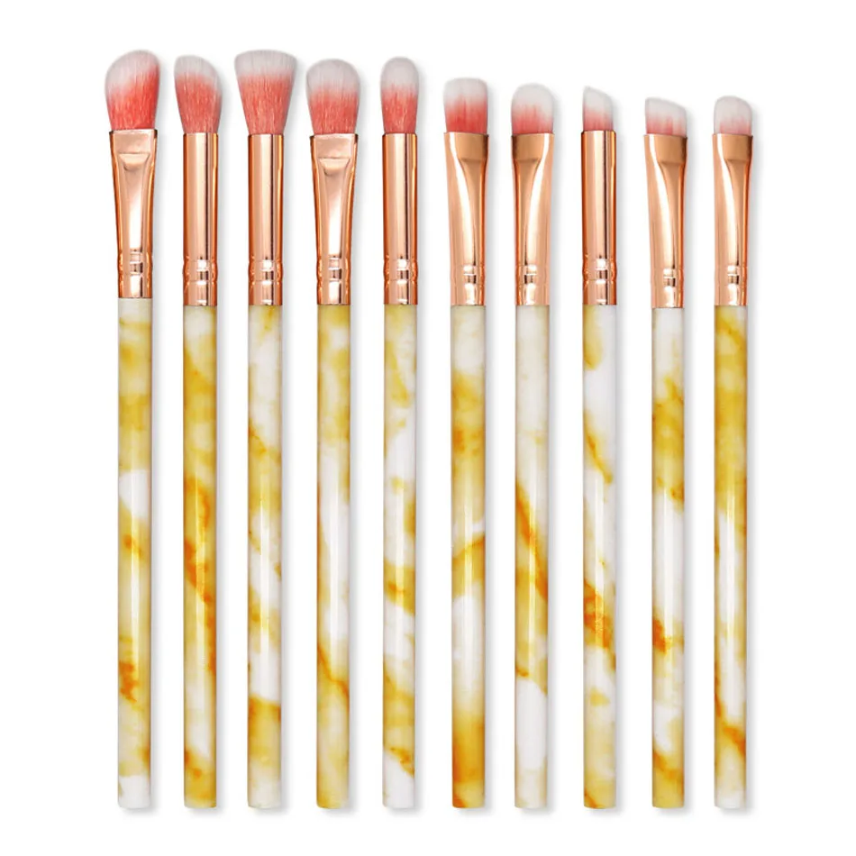 

Makeup Brushes 10Pcs Brush Set Powder EyeShadow Blending Eyeliner Eyelash Eyebrow Make up Brushes Beauty Cosmestic Brush Tool