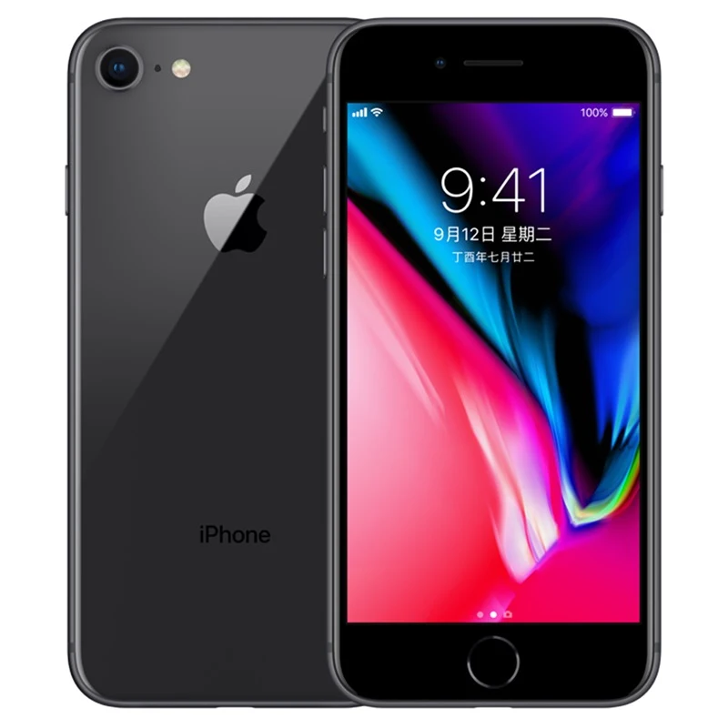 Оригинальный разблокированный смартфон Apple iPhone 8 2 ГБ 64 LTE б/у Стандартная