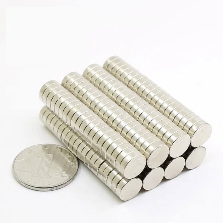 Оптовая продажа 500 шт 10 мм x 4 сильные круглые цилиндрические магниты 10х4