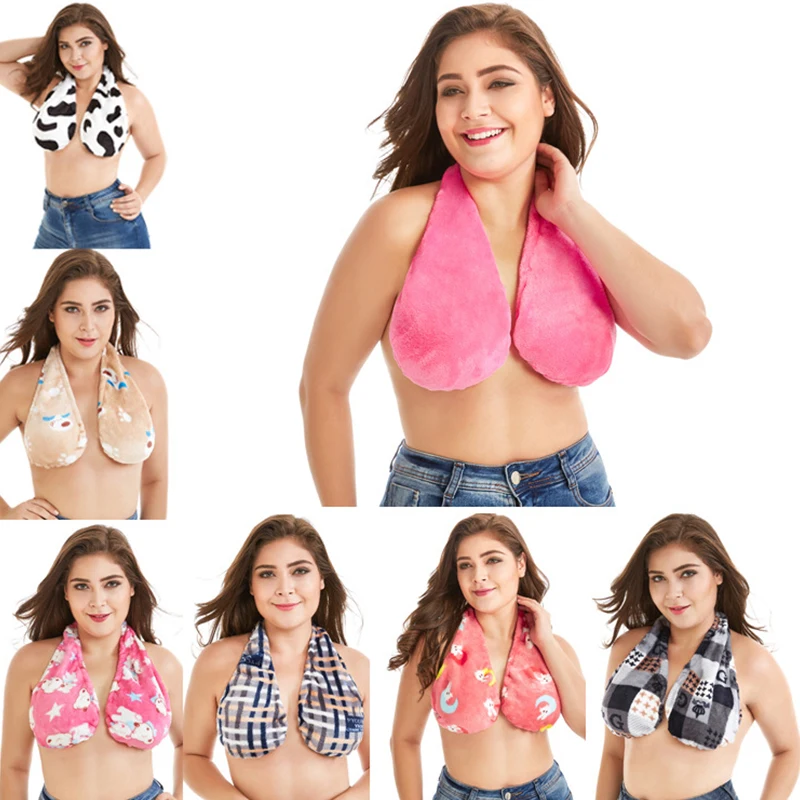 

Тата-полотенце, бюстгальтер, банное полотенце, большой размер, подвесное полотенце для кормления, бюстгальтер для шеи, Мягкое хлопковое под...