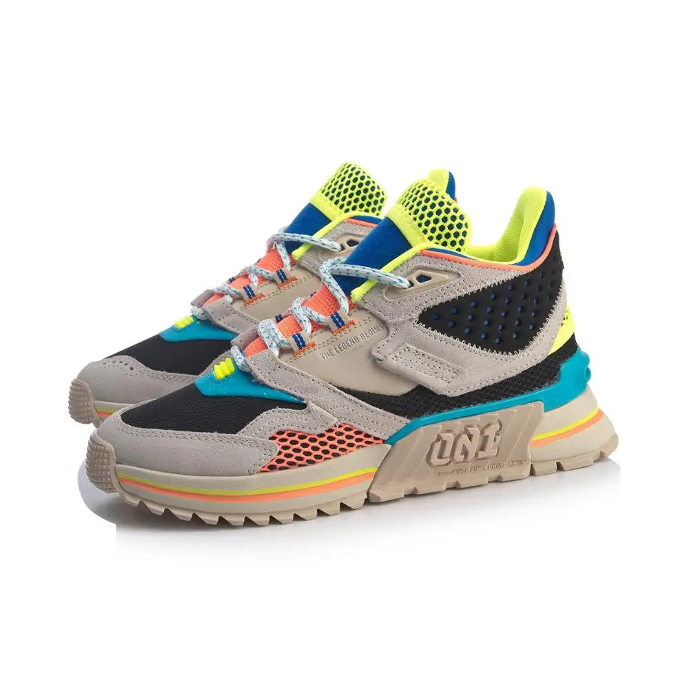 Li-Ning/Женская обувь; 001 T1000; зимняя обувь для образа жизни; Стильная Спортивная обувь с подкладкой в стиле ретро; кроссовки с динамичным корпусом; AGLP094 YXB330