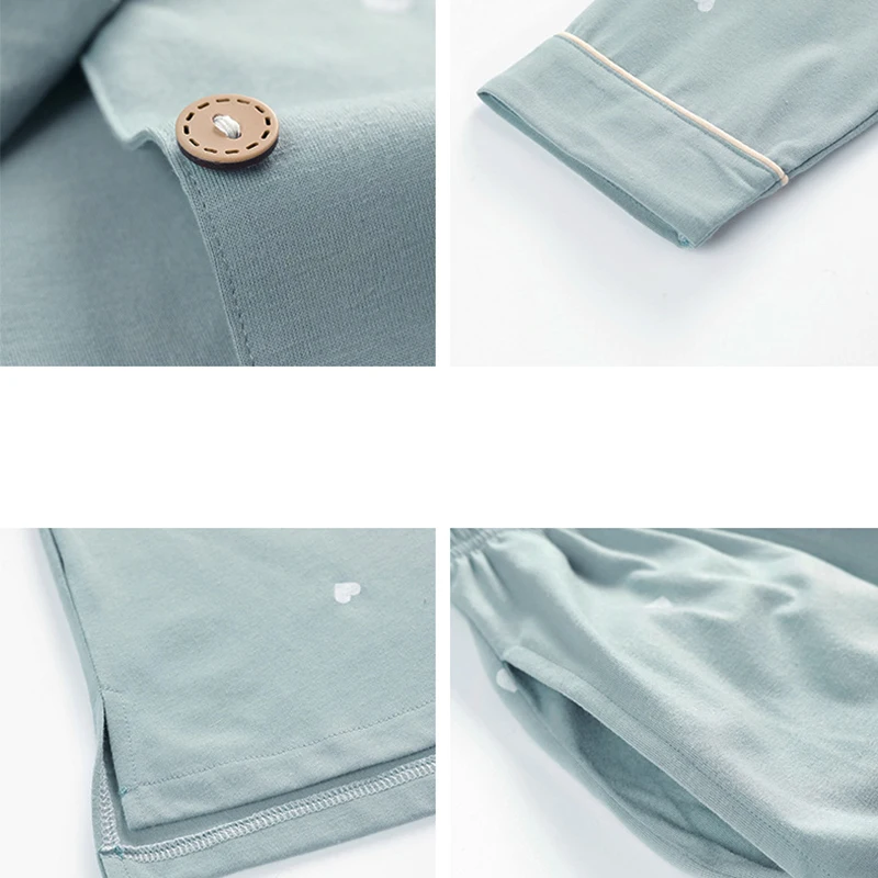 

Women Pajamas Sets Pyjamas Nightwear Sleepwear Lingerie Loungewear Long Sleeve Print Cute Sexy Casual Korean SA1097