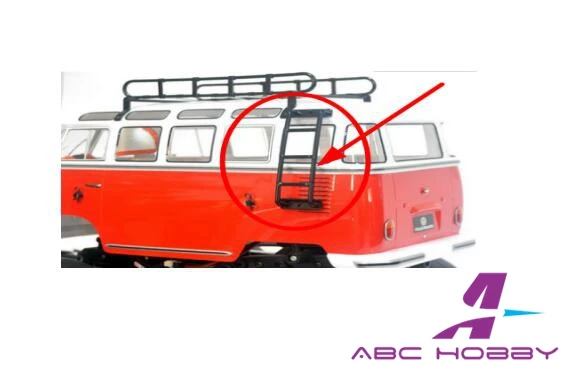Новинка 1:10 1/10 металлическая лестница для автомобиля с дистанционным управлением